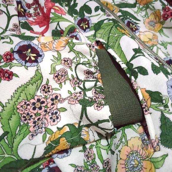 Zara Floral Bomber Jacket - Picture 7 of 9